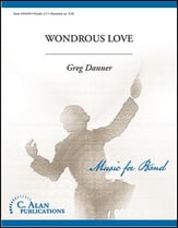 Wondrous Love Concert Band sheet music cover